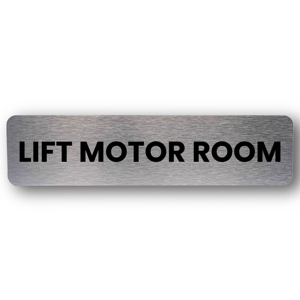 Lift Motor Room - Brushed Silver