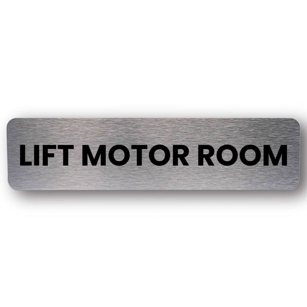 Lift Motor Room - Brushed Silver – eSafety Supplies
