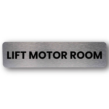 Lift Motor Room - Brushed Silver