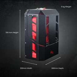 Lockable Jerry Can Holder