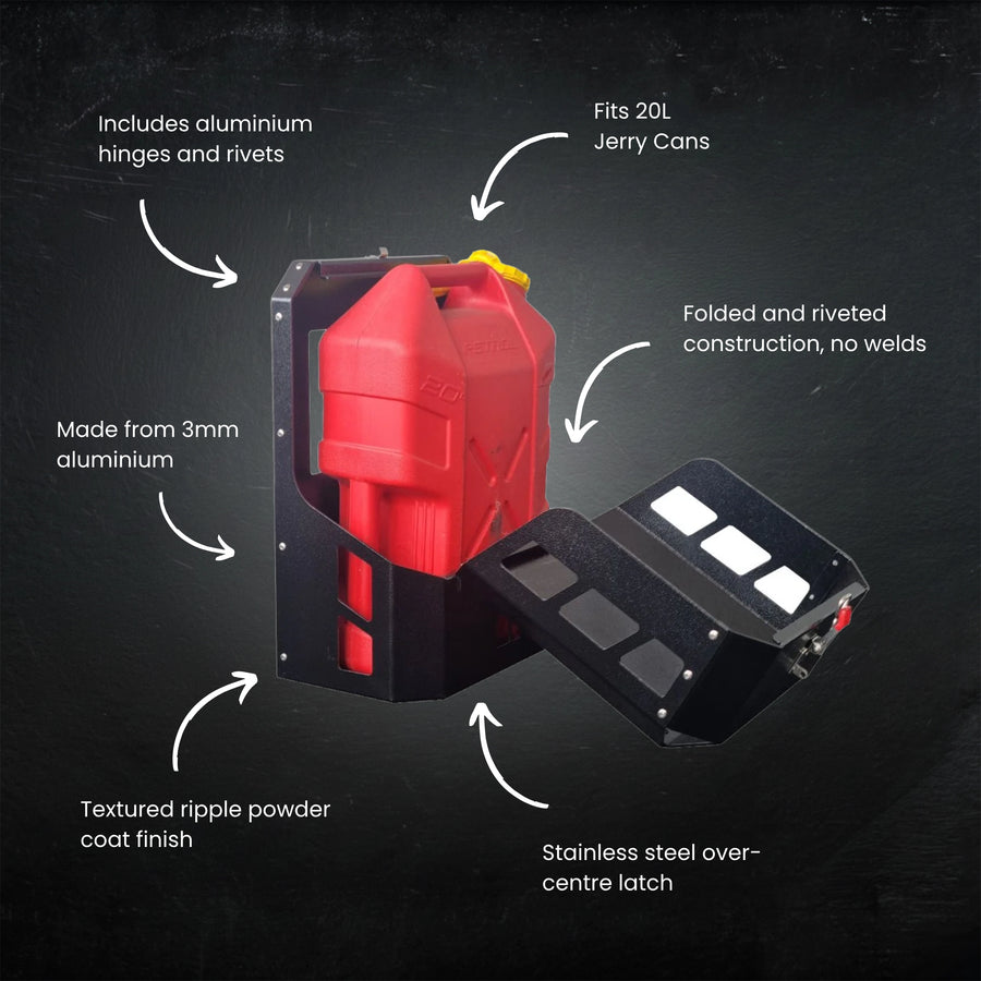 Lockable Jerry Can Holder