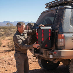 Lockable Jerry Can Holder