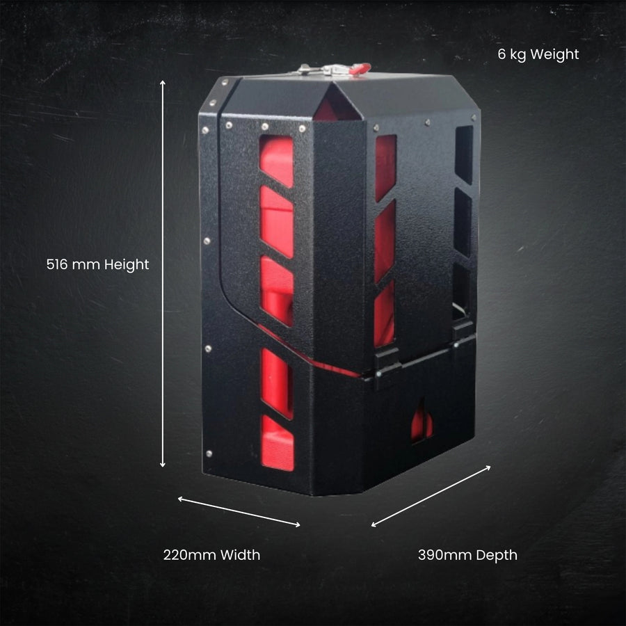 Lockable Jerry Can Holder
