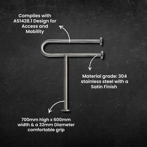 Assist Grab Rail Bar - Pedestrian Safety Railing