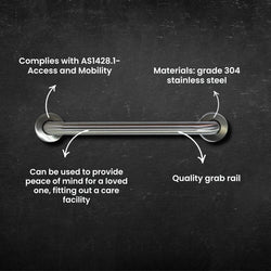 Grab Bar Rail - 400mm