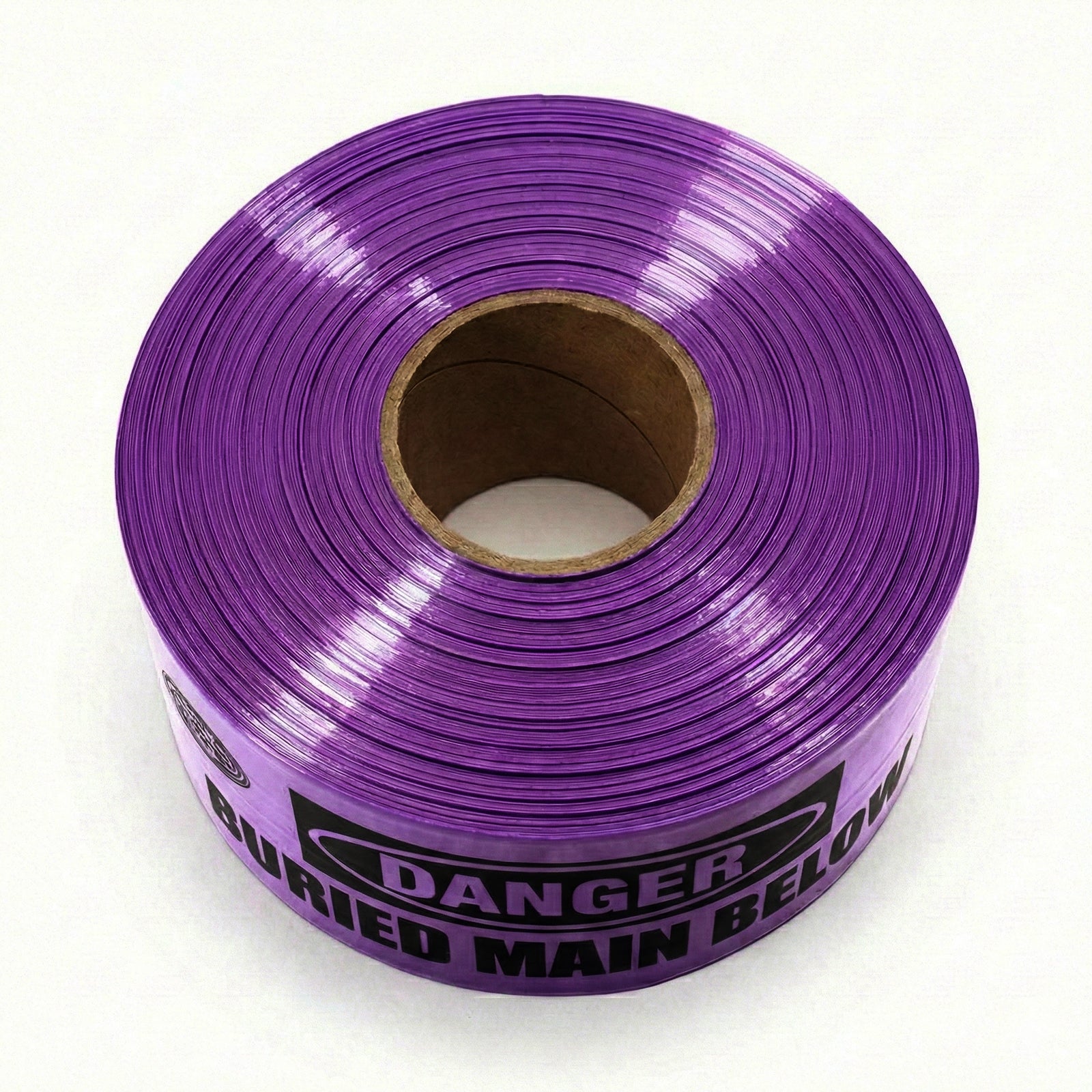 Mains Marker Tape - Buried Raw Water Main Below | 150mm x 500m