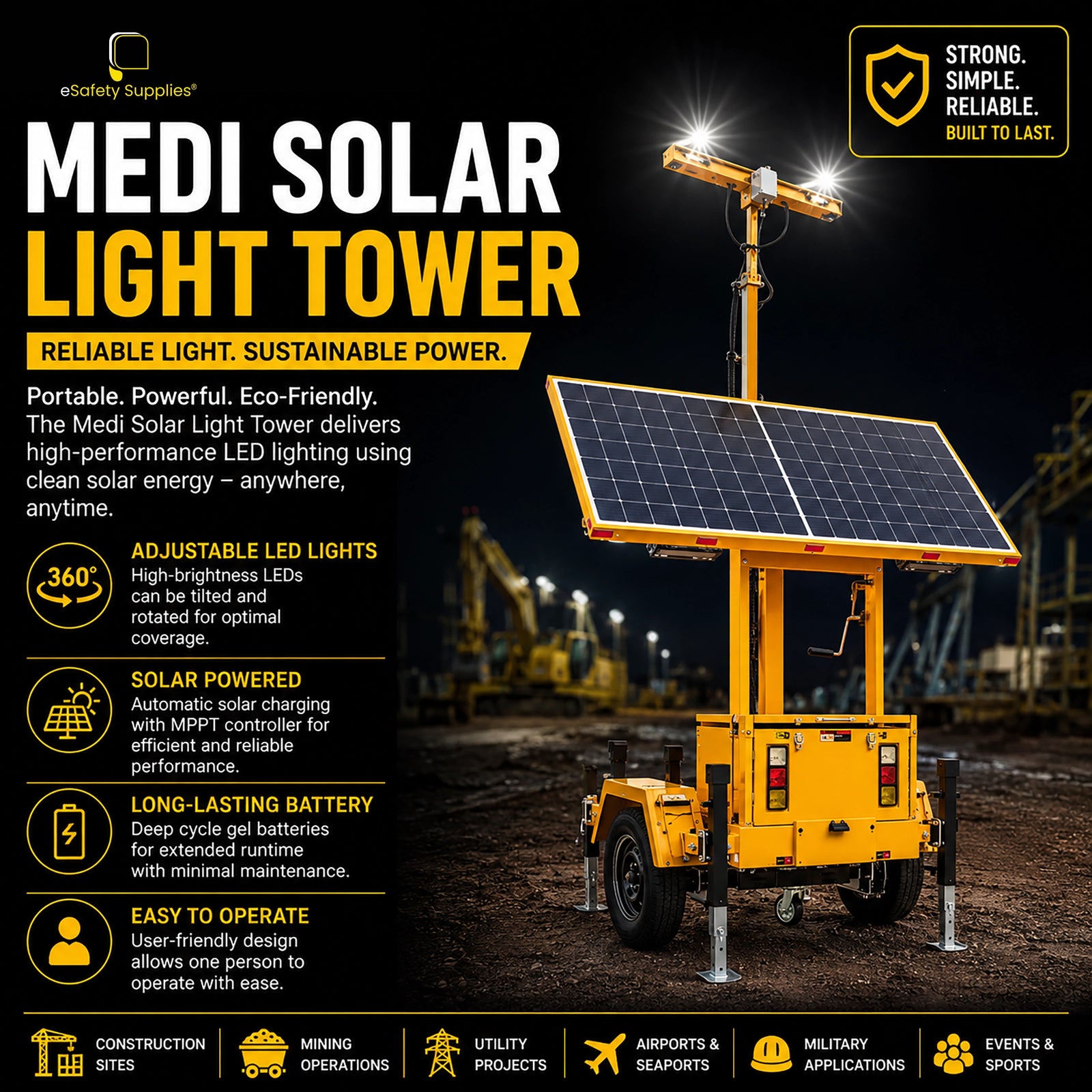 Medi Solar Light Tower