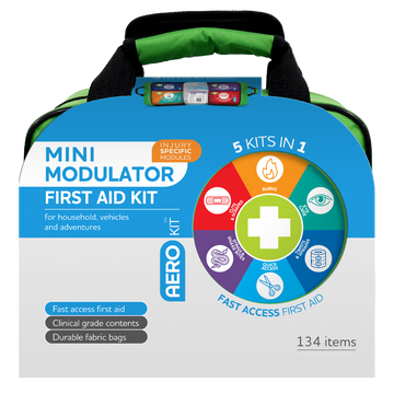 AEROKIT 3 Series Modular Mini Softpack First Aid 25 x 15 x 21.5cm