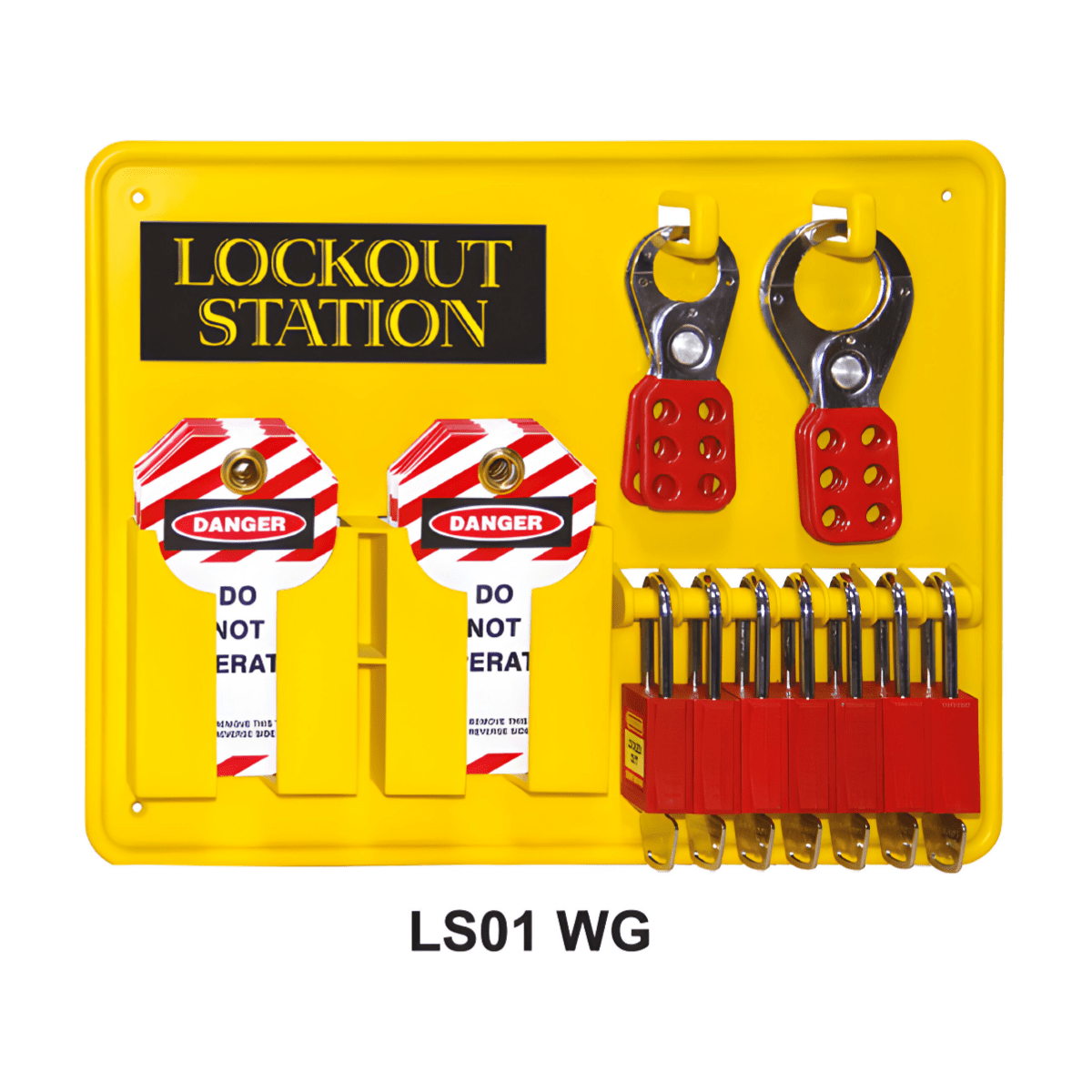 Multi Level Lockout Example Lockout Station for Multiple Locks