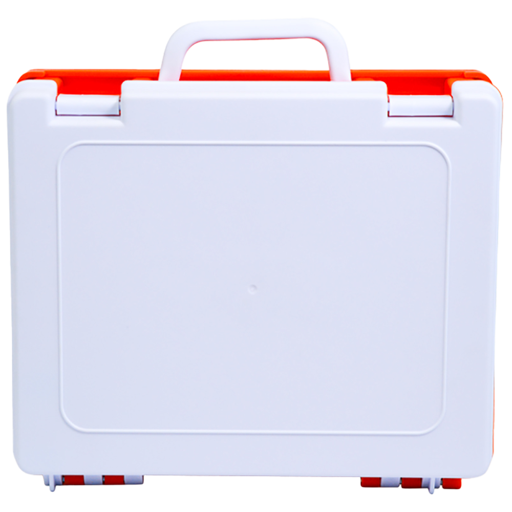 AEROCASE Medium White and Orange Rugged Case 27.5 x 23.5 x 9cm (for AFAK4C)