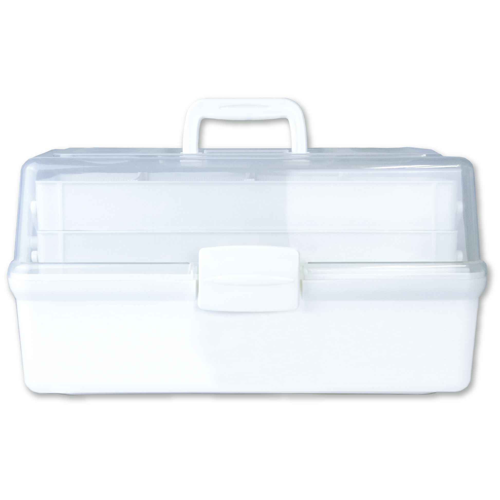 AEROCASE Medium White and Clear Tacklebox 42 x 21 x 22cm (for AFAK4T/AFAK5T)