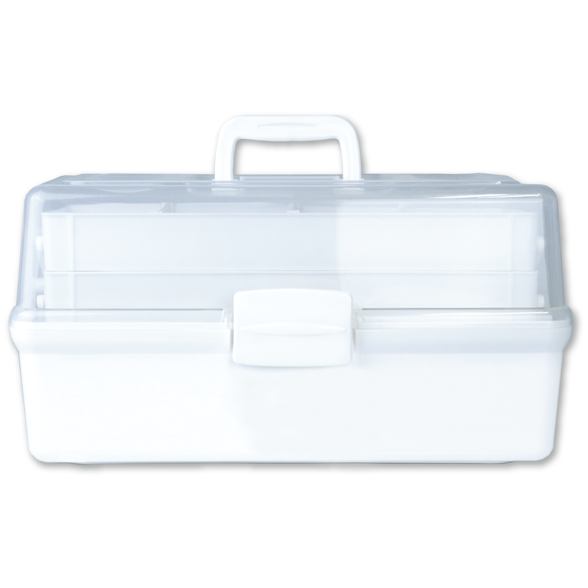 AEROCASE Medium White and Clear Tacklebox 42 x 21 x 22cm (for AFAK4T/AFAK5T)