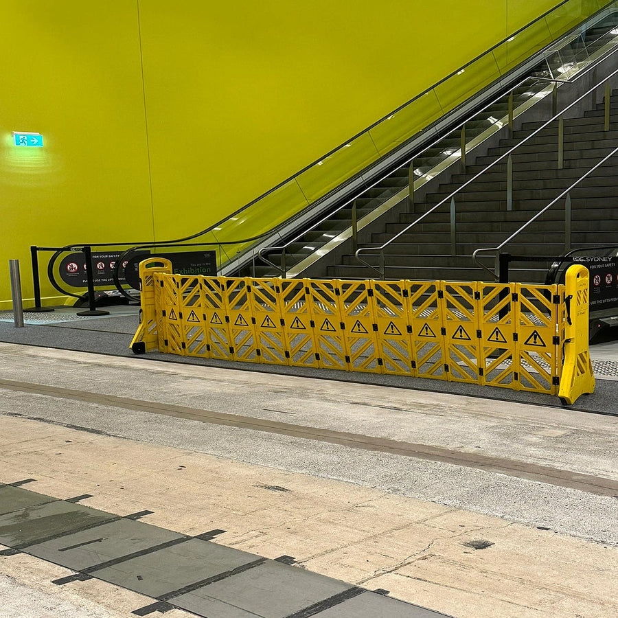 Portable Mobile Safety Barrier