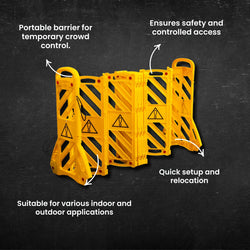 Portable Mobile Safety Barrier