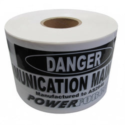 TAPE MAINS MARKER-NON DETECT COMMUNICATION MAIN BELOW 500m