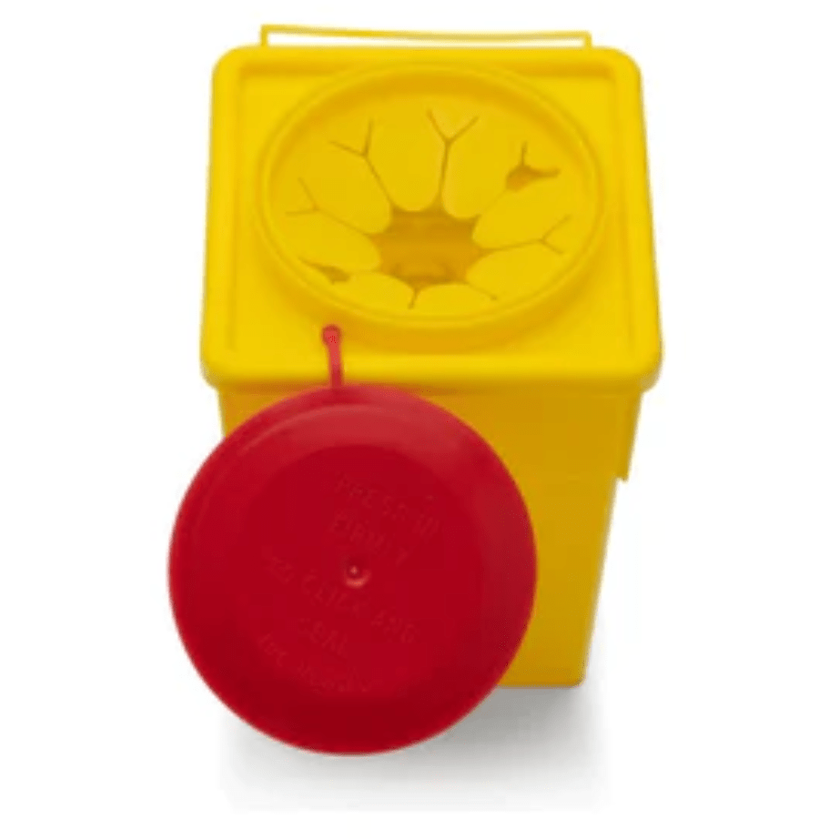 Sharp Container Yellow - Multiple Sizes