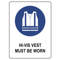 Hi-Vis Vest Sign
