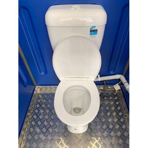 Portable Toilet Sewer Connected - Marine Twin Skin - Blue