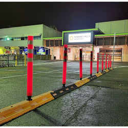 Traffic Lane Separator Kerb - Centre Module & Post