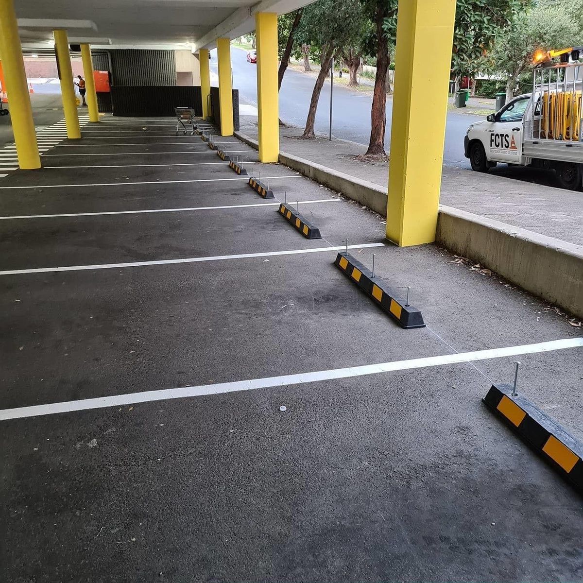 Premium Wheel Stop - 5 Year Warranty