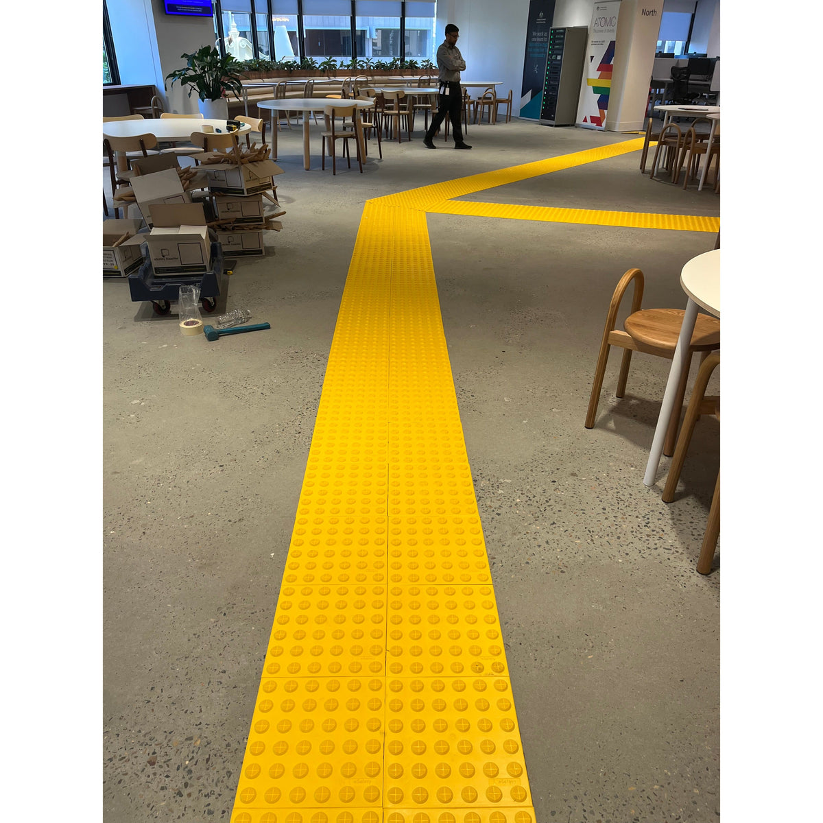 Tactile Indicator - Hazard - Peel & Stick