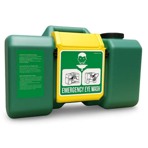Portable Gravity Fed Eye Wash Unit - Multiple Sizes - Emergency Safety Shower & Eyewash