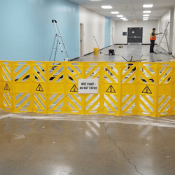 Portable Mobile Safety Barrier