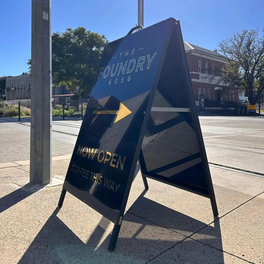 Portrait Metal Faced A-Frame