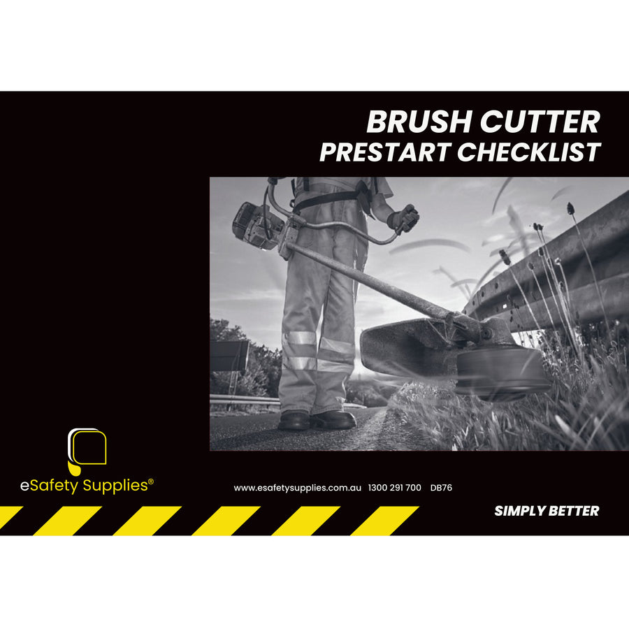 Brush Cutter Prestart Books