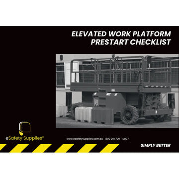 Elevated Work Platform Prestart Books