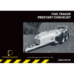 Fuel Trailer Prestart Checklist Books