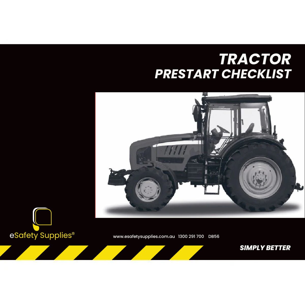 Tractor Prestart Checklist Books