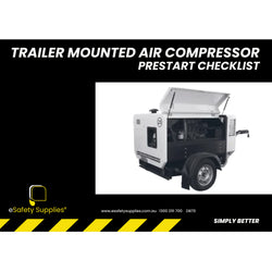 Trailer Mounted Air Compressor Prestart Books