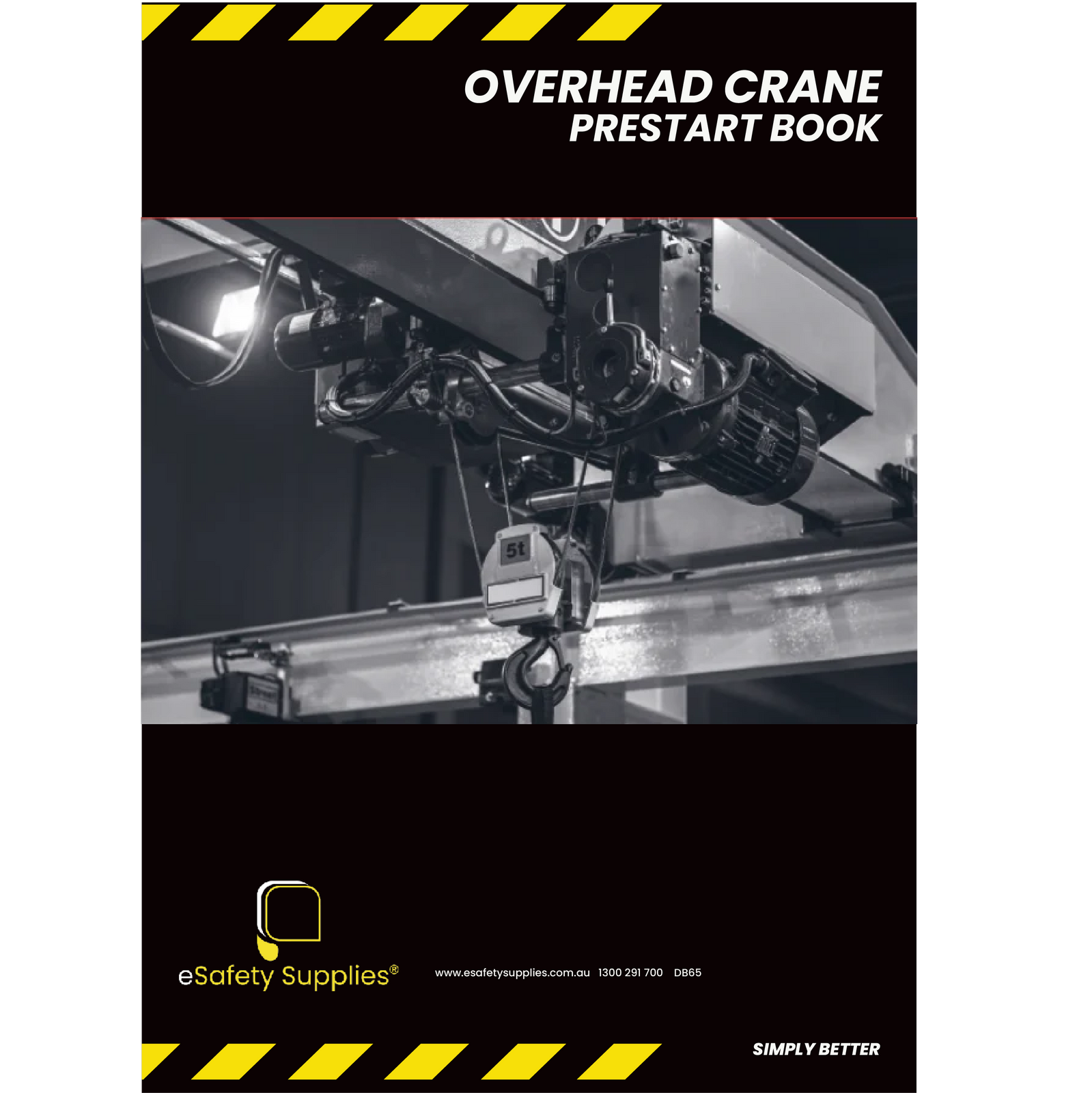 Overhead Crane Prestart Checklist Books
