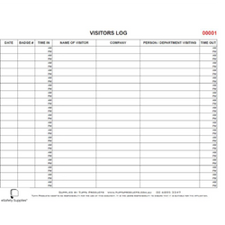 Site Visitor Logbook