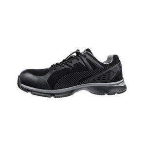 Image showing Left side view of Black Puma Relay Safety Shoe 