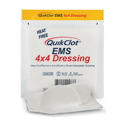 QUIKCLOT Haemostatic EMS Dressing 10 x 10cm