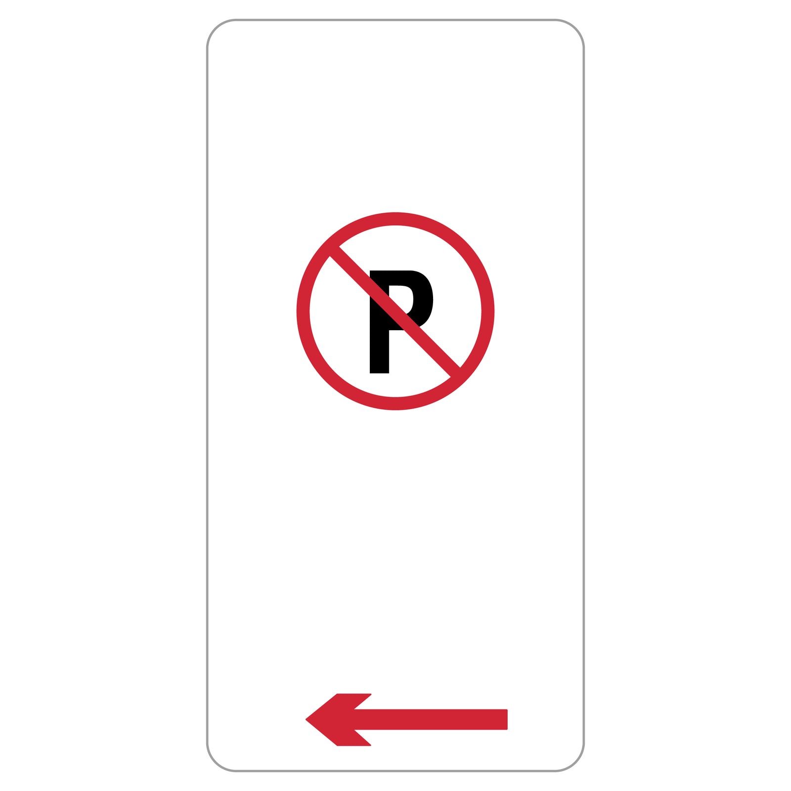 Parking Sign - No Parking