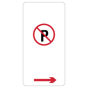 Parking Sign - No Parking - Warehouse Prohibition Signs