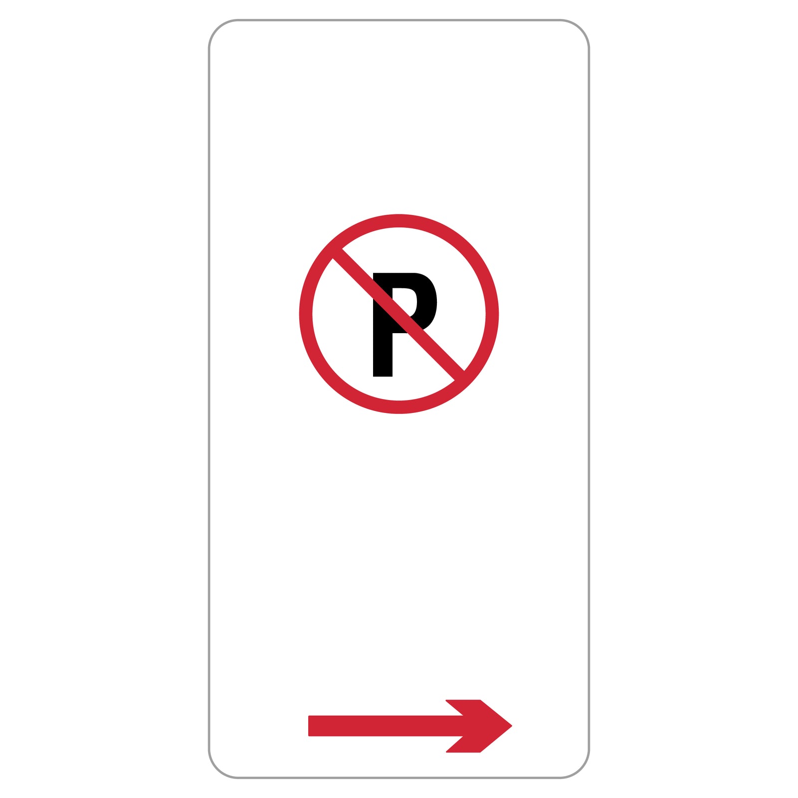 Parking Sign - No Parking