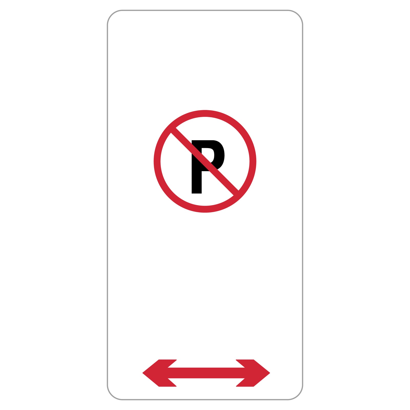 Parking Sign - No Parking