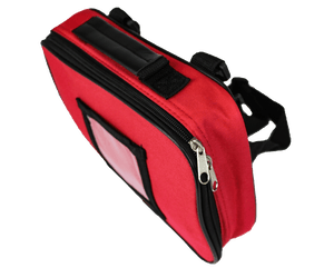 AEROBAG Medium Red First Aid Bag 24 x 18 x 7cm - First Aid Kits