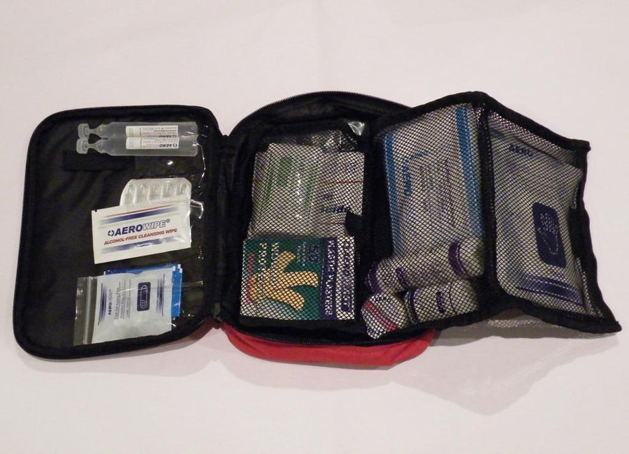 AEROBAG Medium Red First Aid Bag 24 x 18 x 7cm