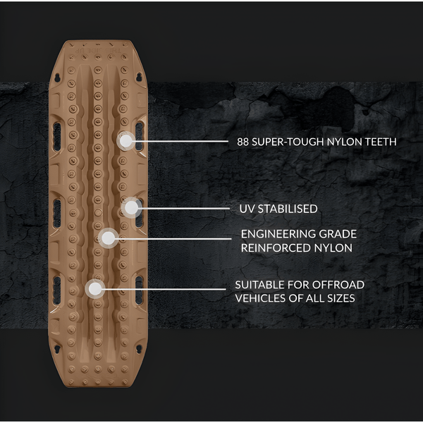 Maxtrax MKII Recovery Tracks - Multiple Colours 11.9 kg Color Titanium Grey MTX02TG