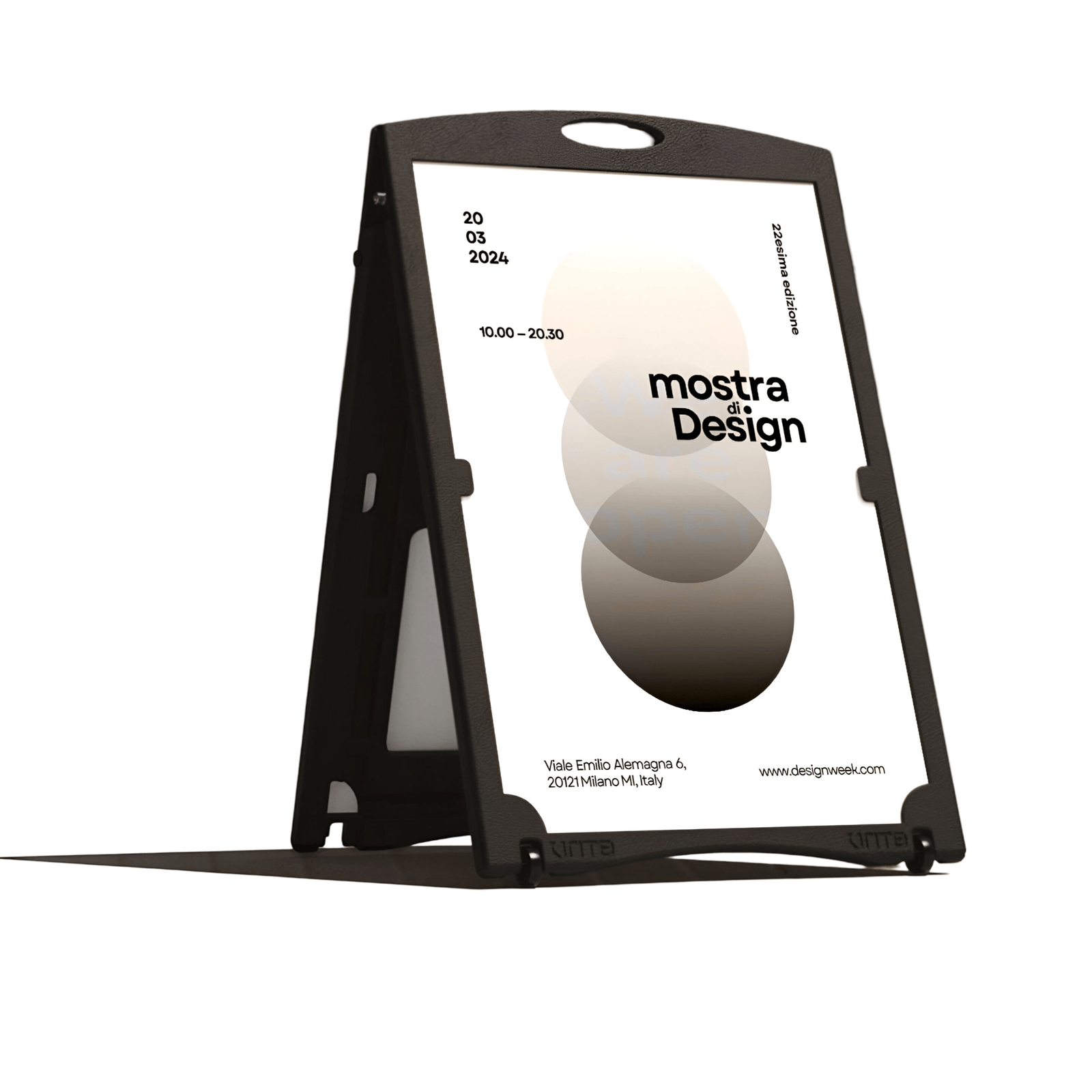 Weighted Display Frame Weighted A Frame Sign - 900x600 – eSafety Supplies