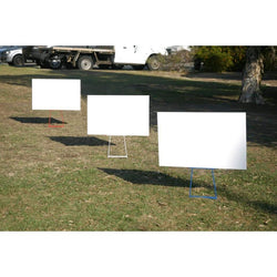 Exterior Corflute Lawn Stands