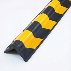 Rubber Corner Guard - Round Nose - Reflective