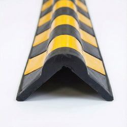 Rubber Corner Guard - Round Nose - Reflective