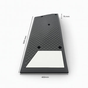 Rubber Speed Cushions Ends - 400mm - Speed Cushion Speed Humps