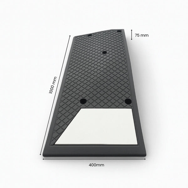 Rubber Speed Cushions Ends - 400mm